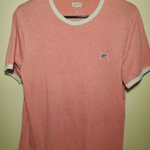 Levi's Medium Pink/Red Tee Shirt